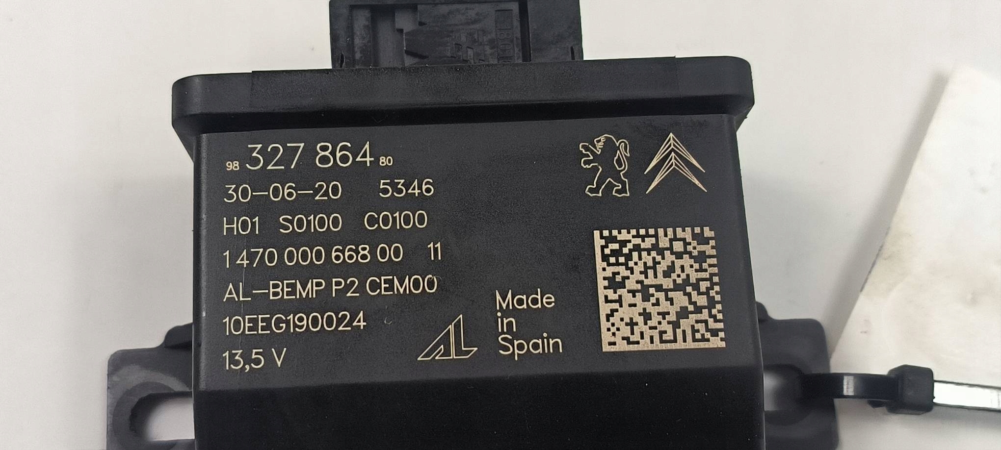 module 9832786480 control unit CEM PEUGEOT 208 II GT LINE
