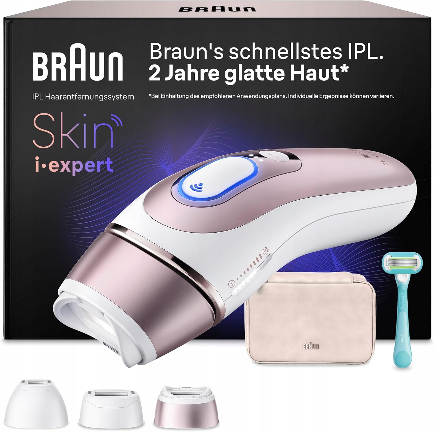Depilator laserowy Braun Skin Expert ciało i twarz
