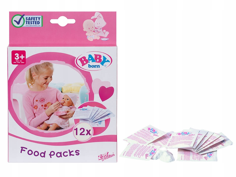 

Baby Born Pokarm Jedzenie 12 szt. dla lalki 779170