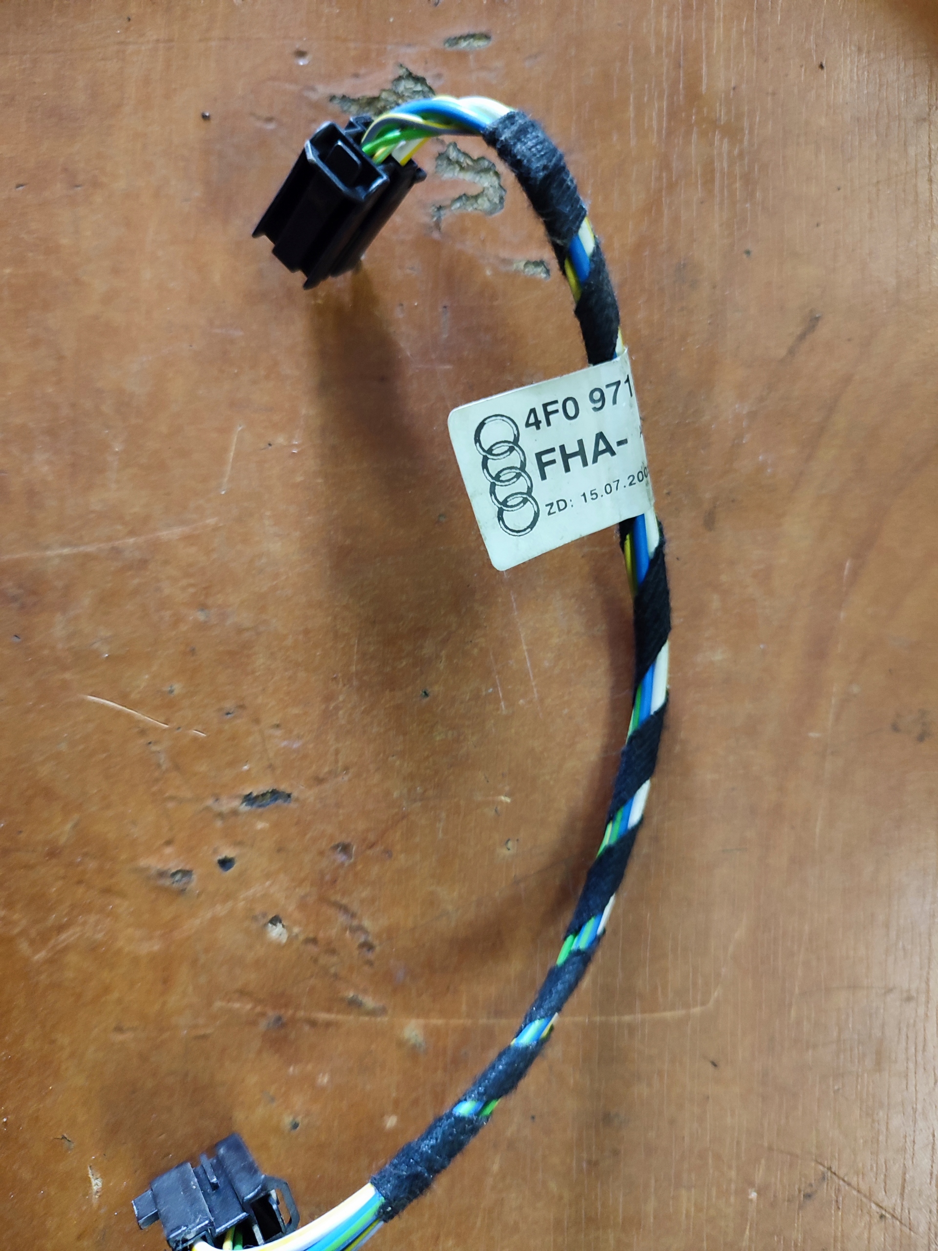 AUDI A6 C6 4F0 bundle wiring door 4F0971687A