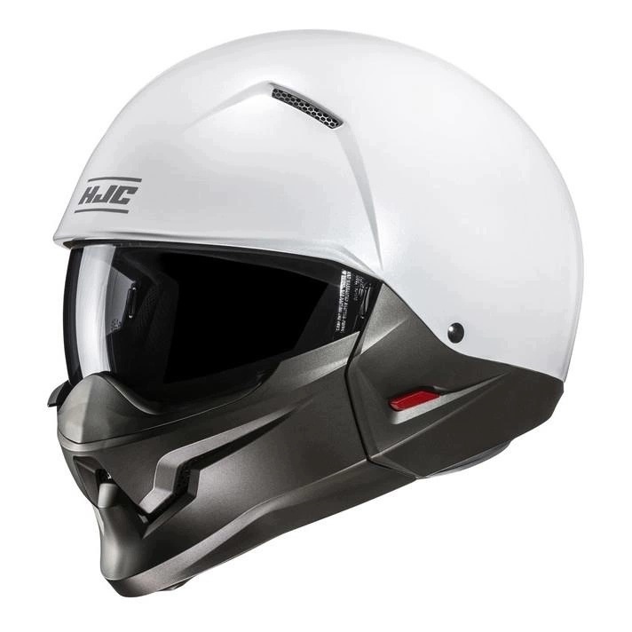 Motocyklová prilba Hjc I20N Solid Pearl White biela Darčeky