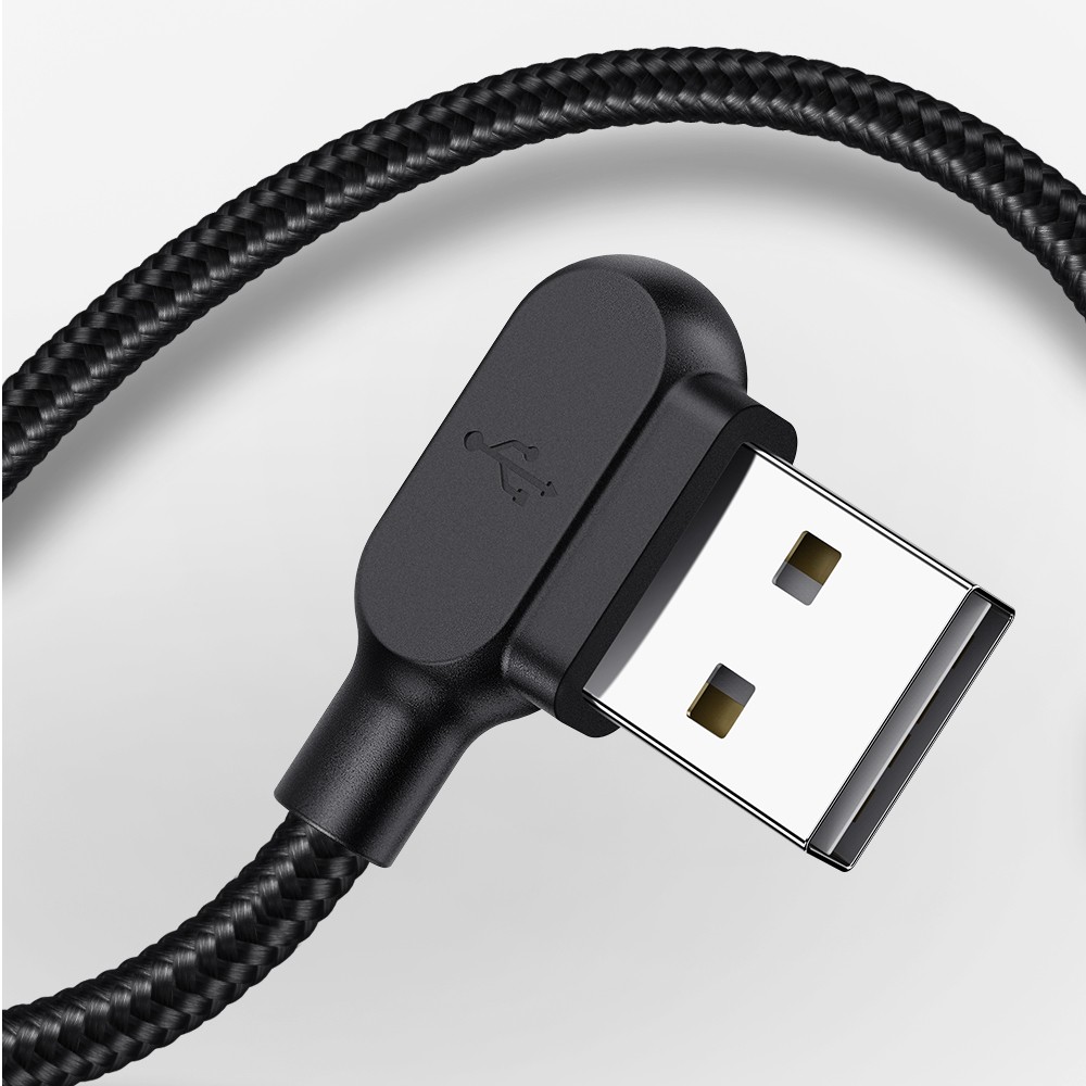 MCDODO SZYBKI KABEL KĄTOWY 90° LED MICRO USB 0,5m Długość przewodu 0.5 m