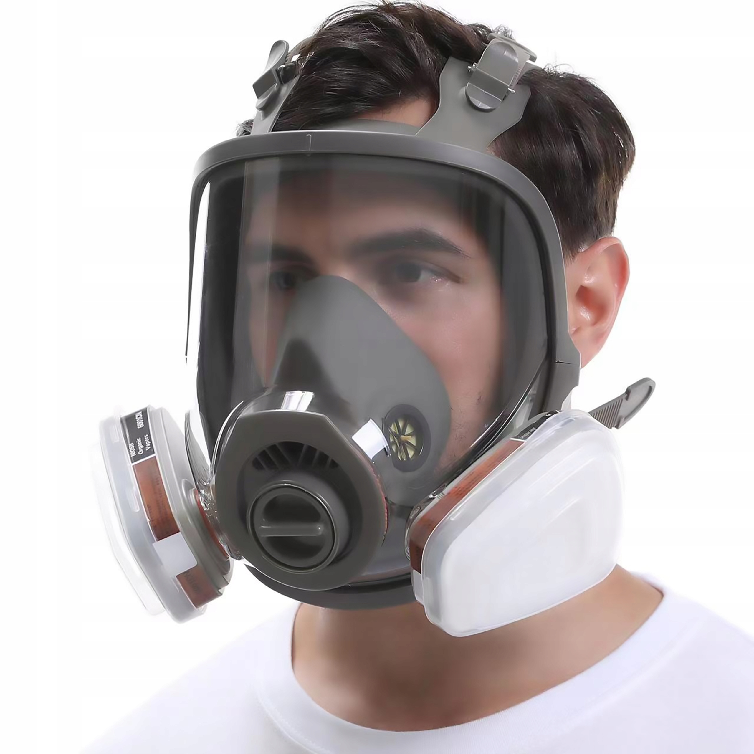 MASKA PRZECIWGAZOWA PEŁNA LAKIERNICZA GAZOWA 6800 Model 6001