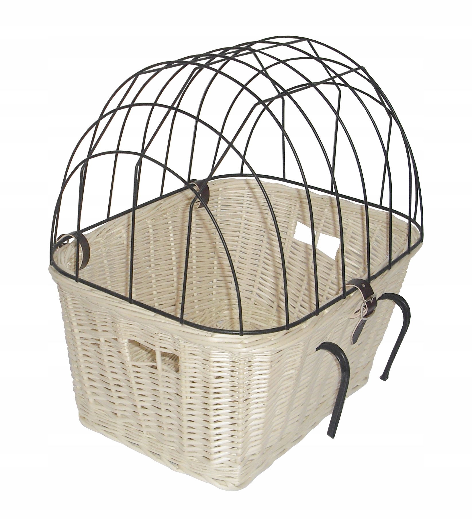 Wiklinowy koszyk na rower dla Psa-kota do 10kg