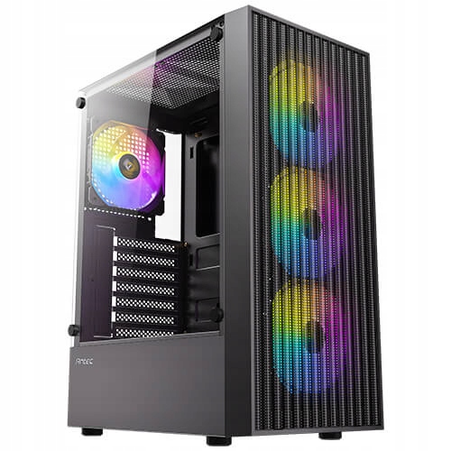 Antec Airflow Xtreme AX27 Elite Argb Black Obudowa do komputera 4x 120mm