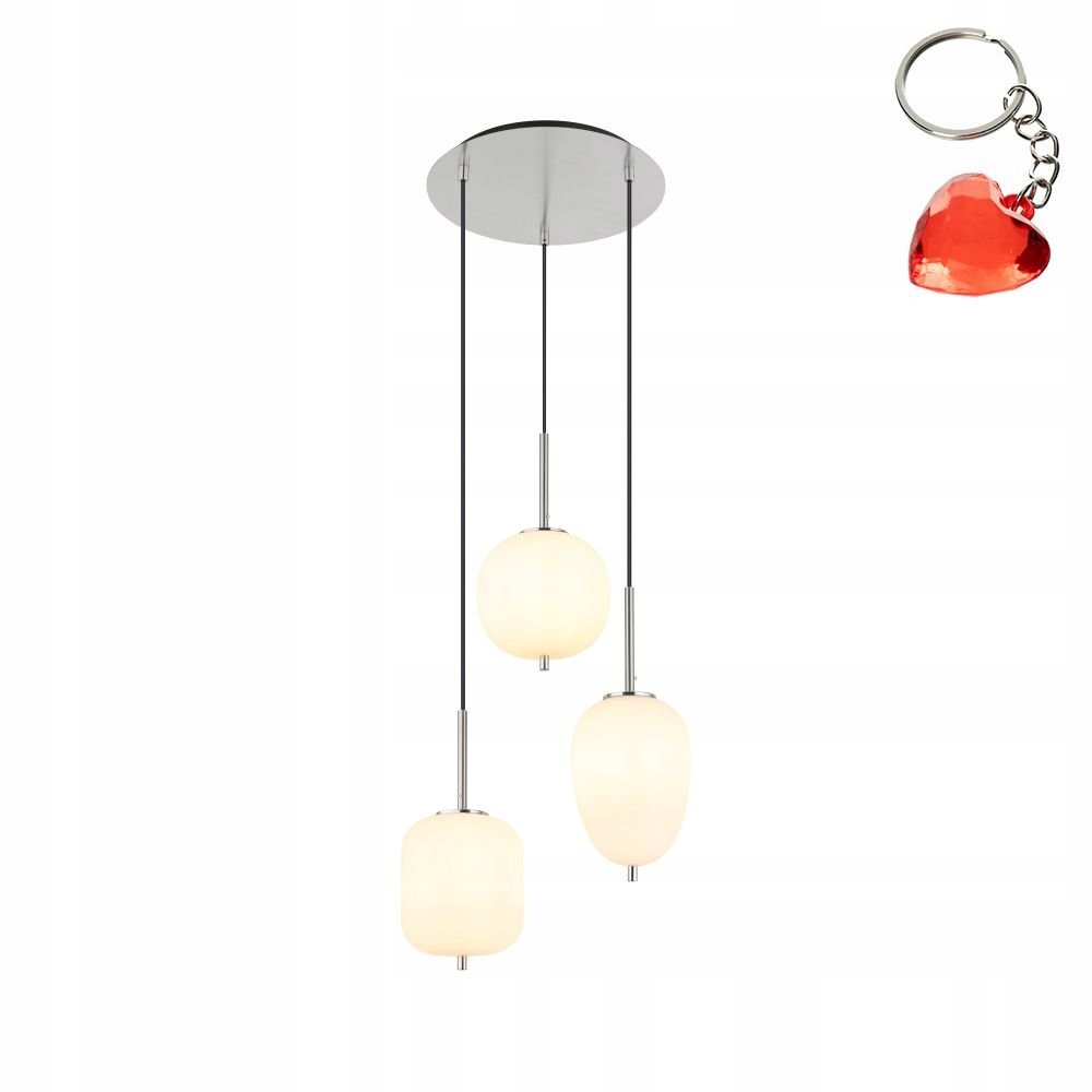 Závesná lampa Blacky I 15345-3NO Globo