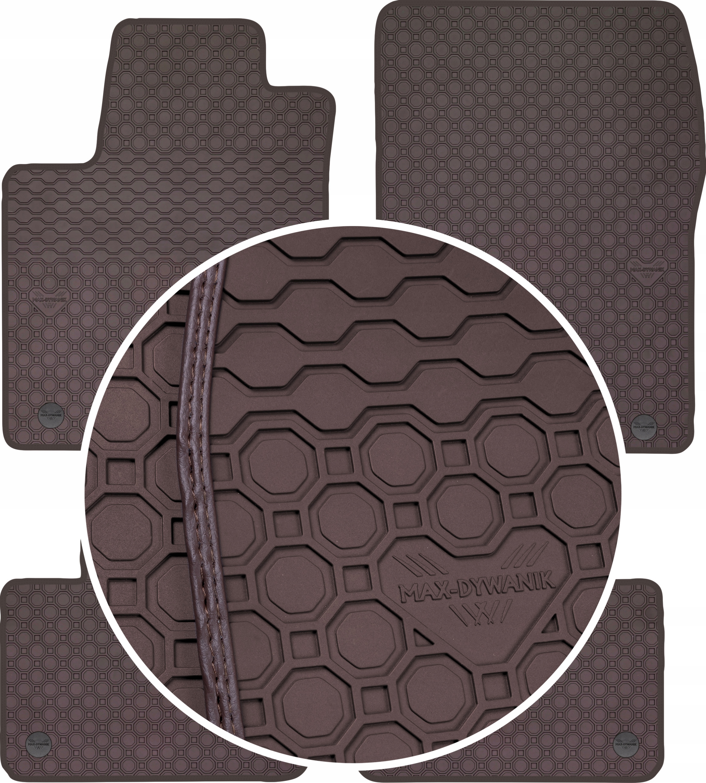 Коврики Max-Коврик резиновые 104329861900 4 el.