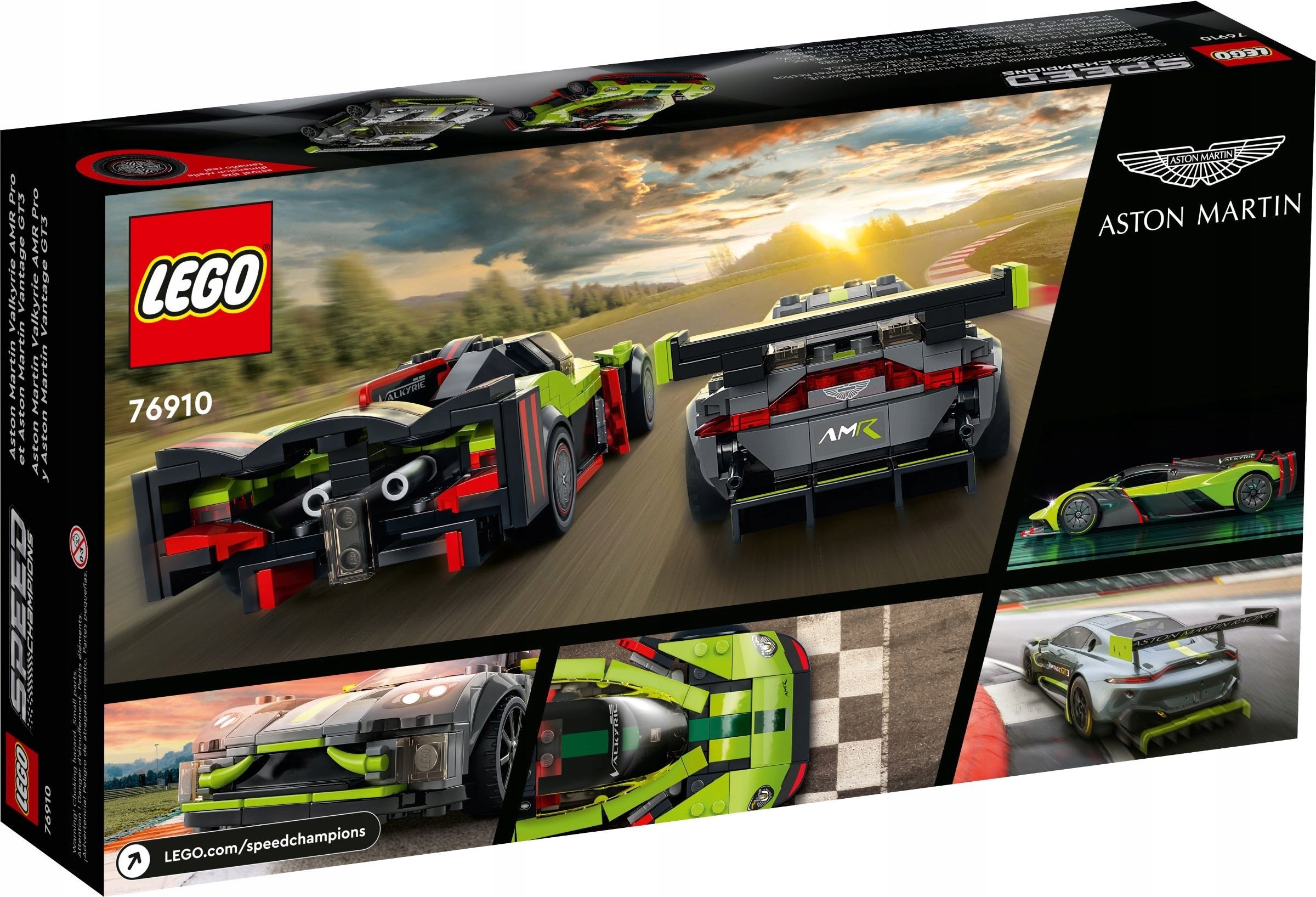 LEGO SPEED CHAMPIONS Aston Martin Valkyrie P 76910 Wiek dziecka 9 lat +