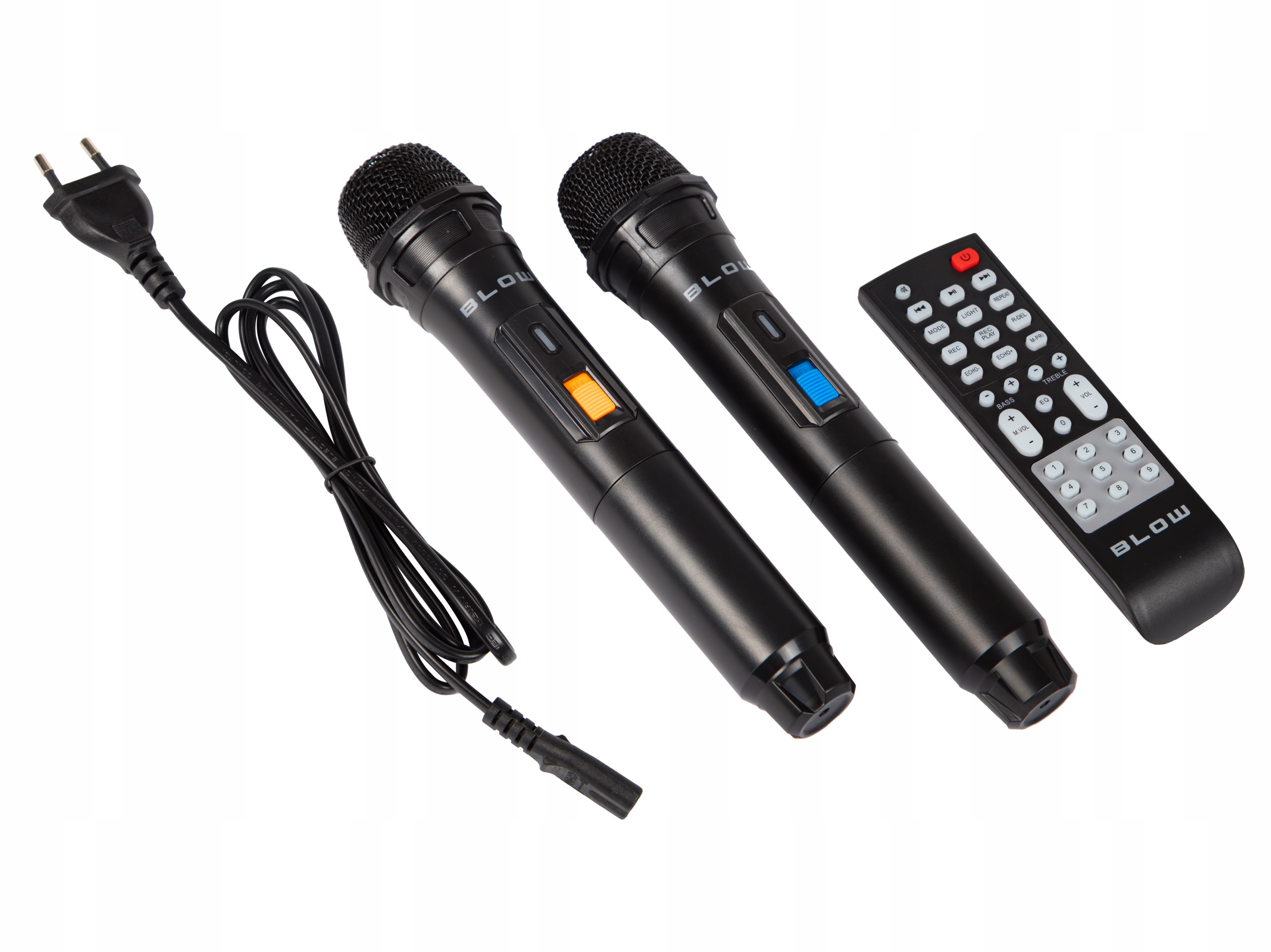 MOCNY GŁOŚNIK PRZENOŚNY BLUETOOTH MOBILNY PARTYBOX KARAOKE KOLUMNA RADIO FM Model 30-393#