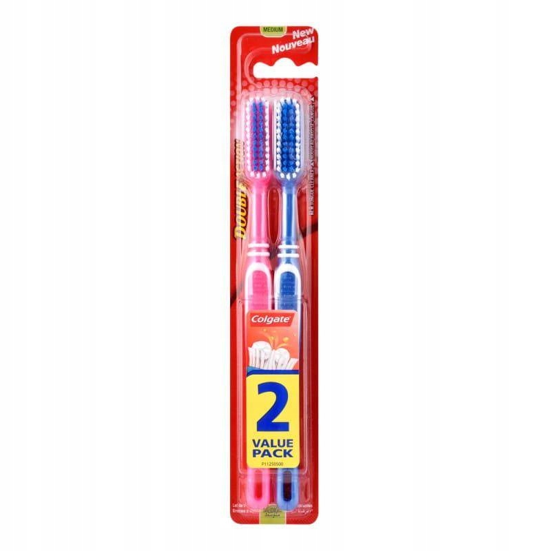 Colgate Toothbrush Double Action, szczoteczka do zębów, dwupack