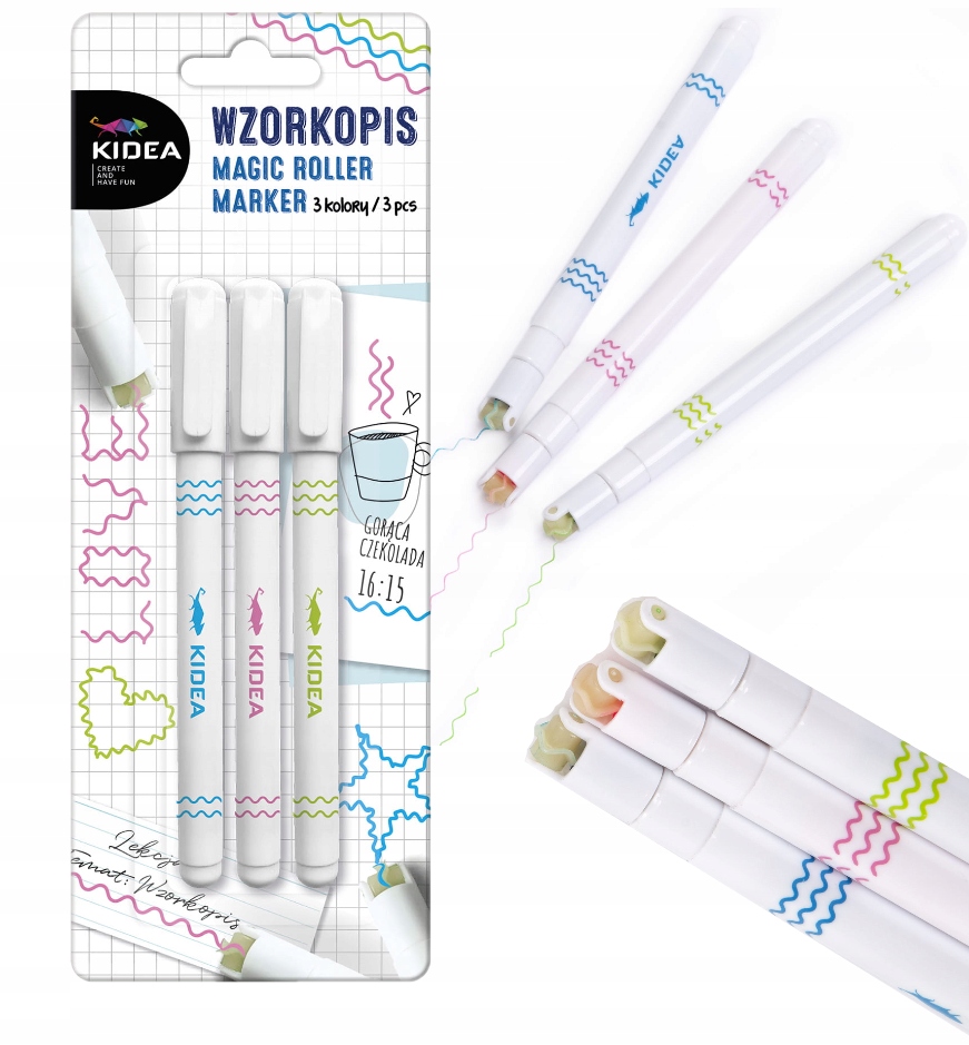 

Wzorkopis w pisaku Magic Roller 3 Kidea