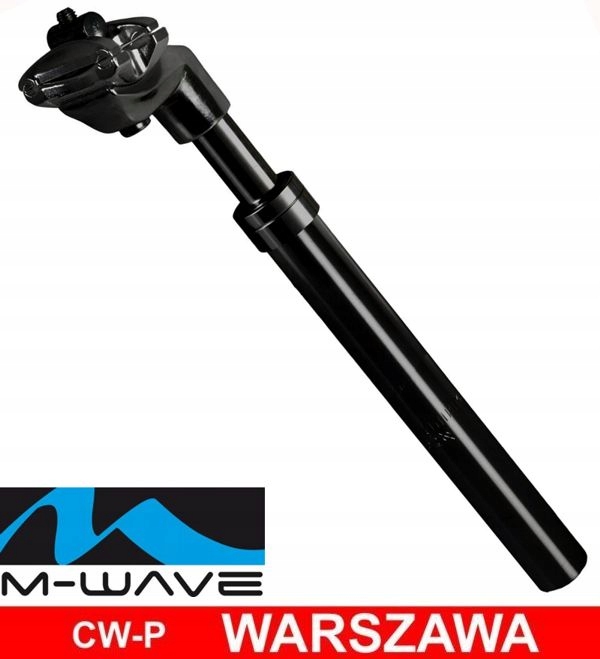 Wspornik siodła amortyzowany 25,4x315 mm M-Wave - sztyca ALU BLACK Marka M-Wave
