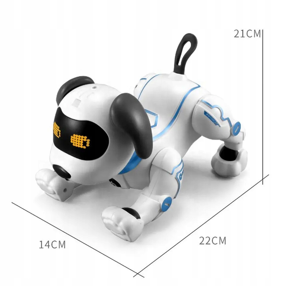 INTERAKTÍVNY ROBO PES DIAĽKOVO OVLÁDANÝ HLAS PES PES TANCUJE PRECHÁDZKY +DIAĽKOVÉ OVLÁDANIE Certifikáty, názory, schválenia CE EN 71