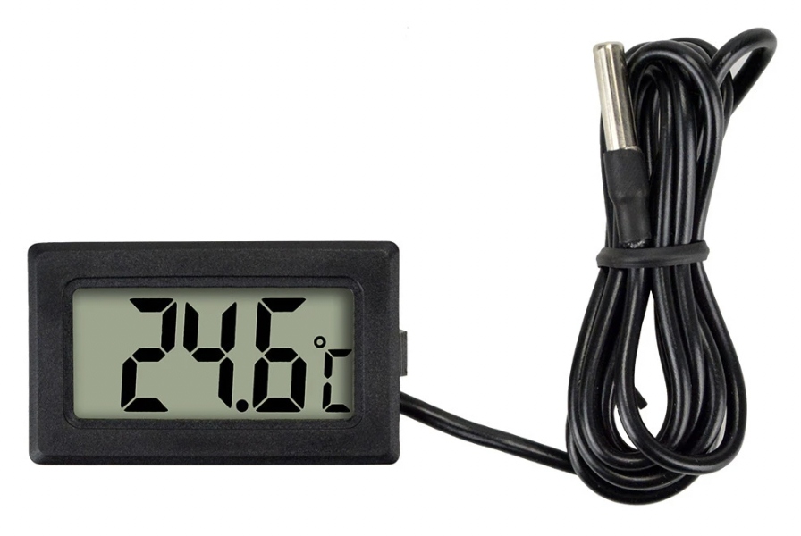 

Termometr elektroniczny LCD cyfrowy Sonda 100cm