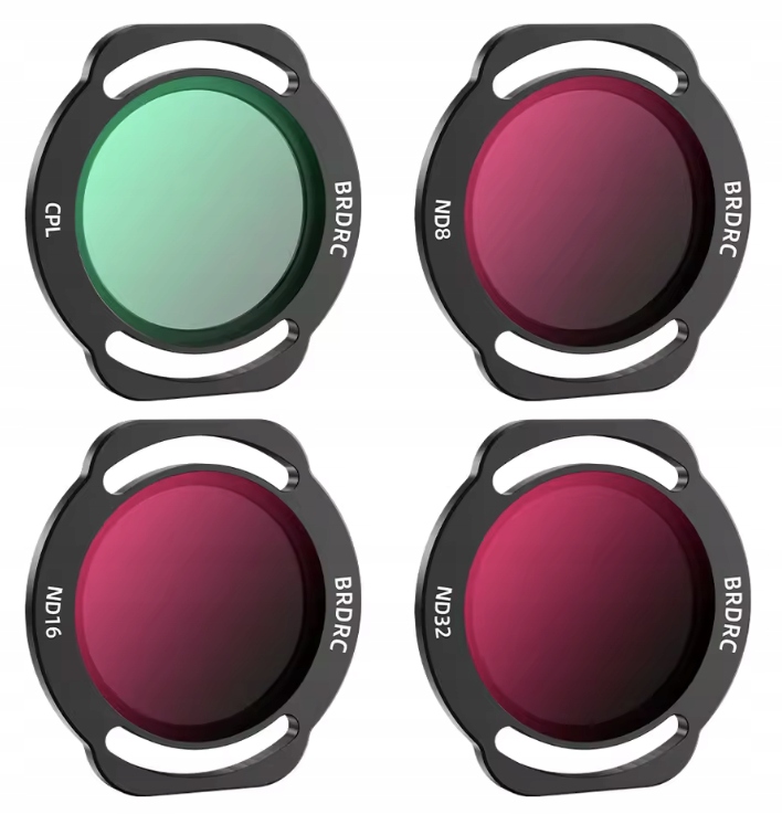 Sada polarizačních filtrů Cpl Ultrafialový Uv Šedý ND32 ND64 Dji Neo