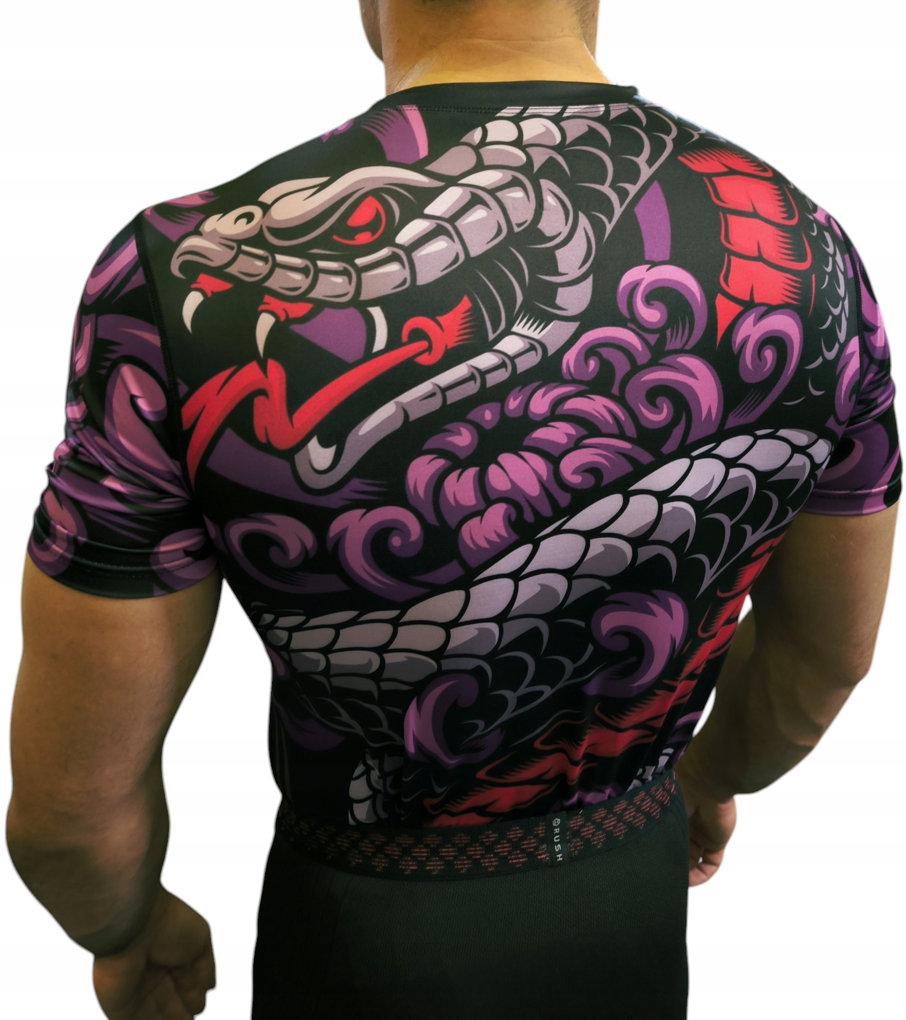 WarHouse Rashguard Krótki Rękaw "Viper" Black M
