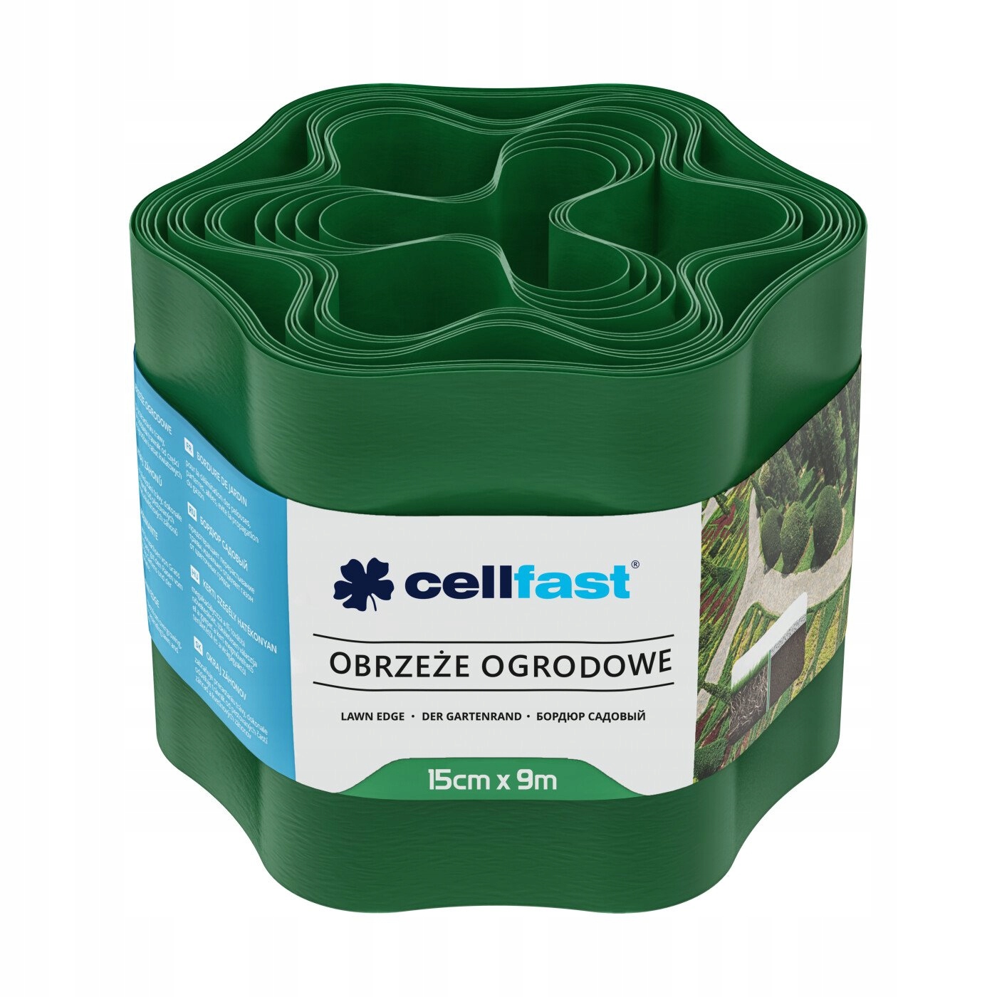 

Obrzeże Ogrodowe Zielone 15CM*9M 30-002 Cell-fast