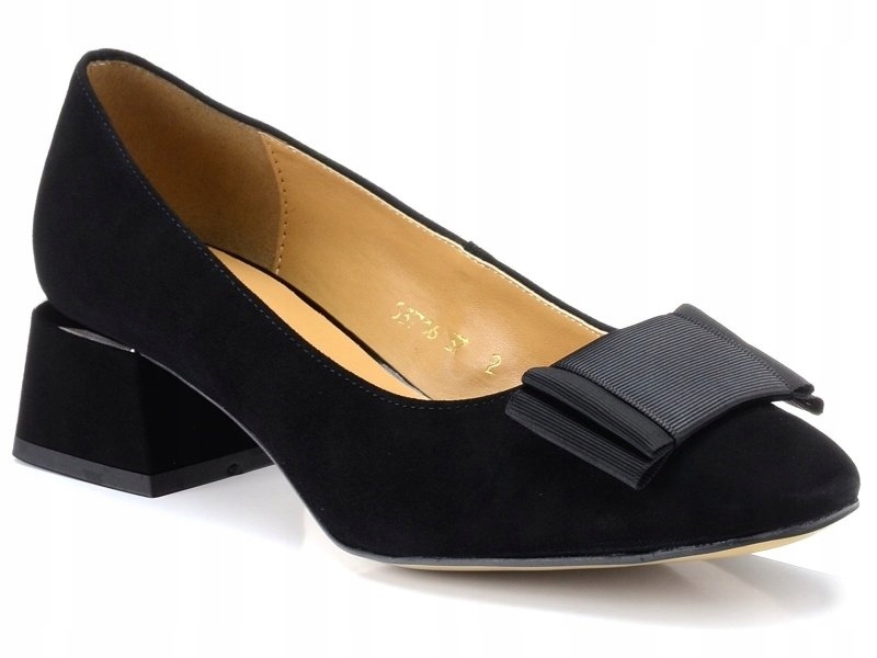 

Czółenka buty damskie skórzane Sagan 3716 38
