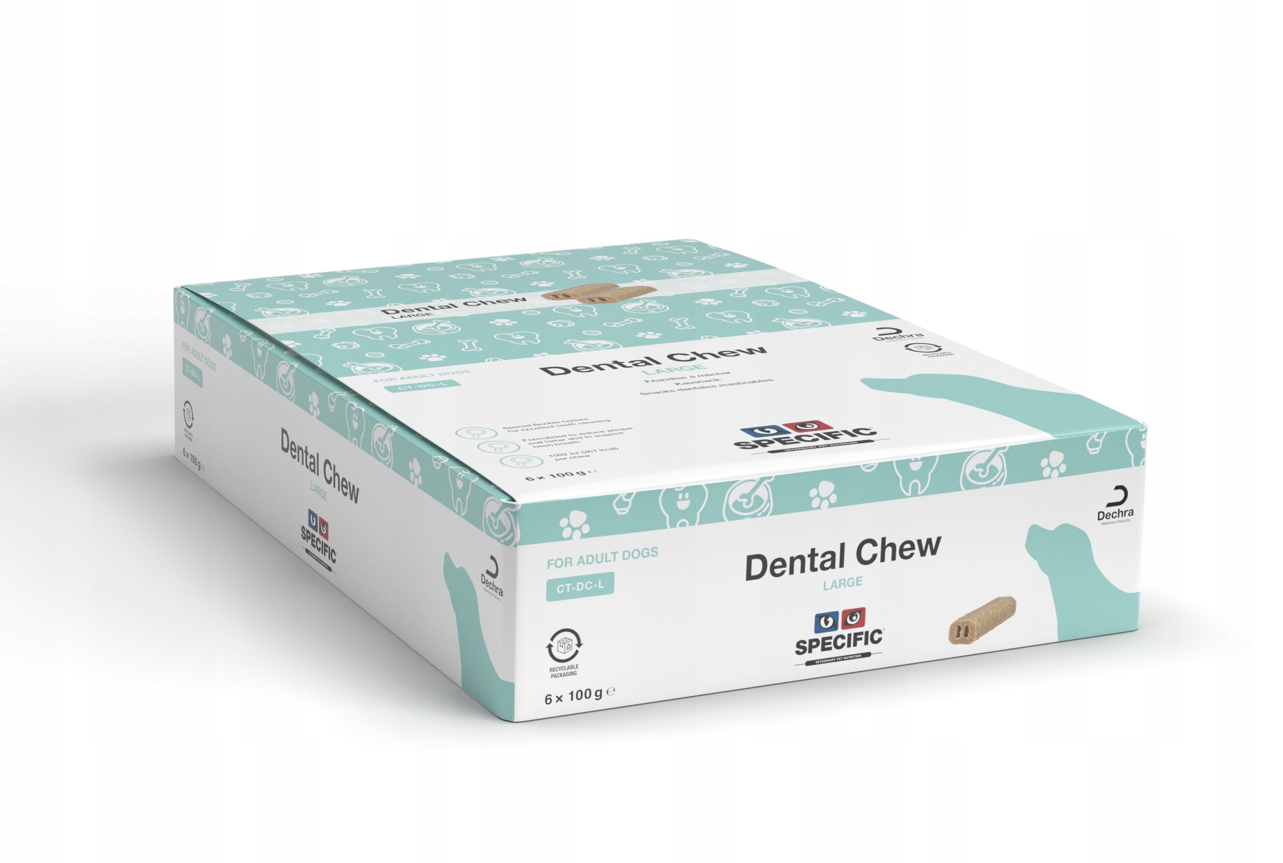 Levně Zubní kousátko pro psy Specific Vet Ct-dc-l 6x100 g