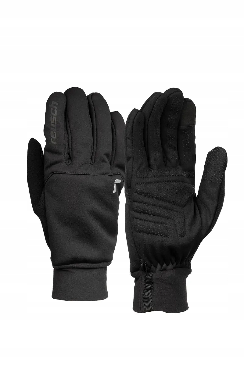 Trekkingové rukavice Reusch Backcountry Touch Tec-Black-Silver 7,5