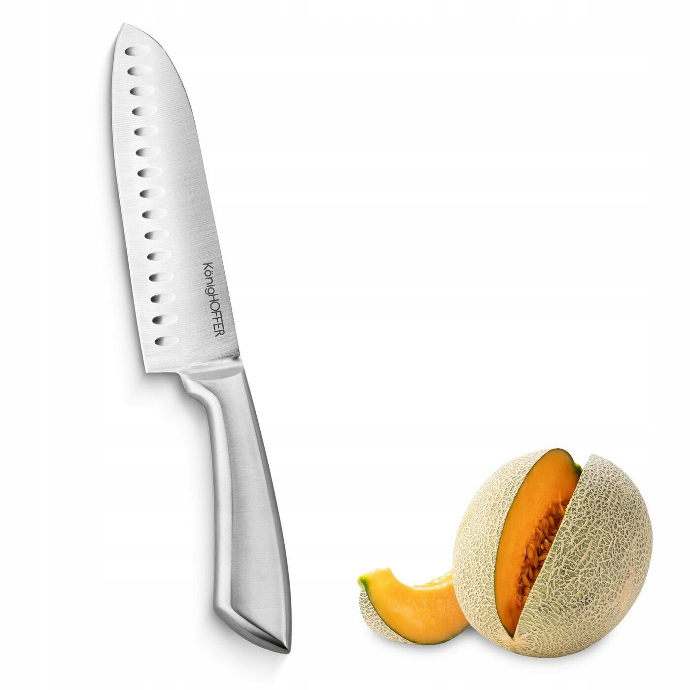 

Ostry kuchenny Nóż Santoku ze stali nierdzewnej