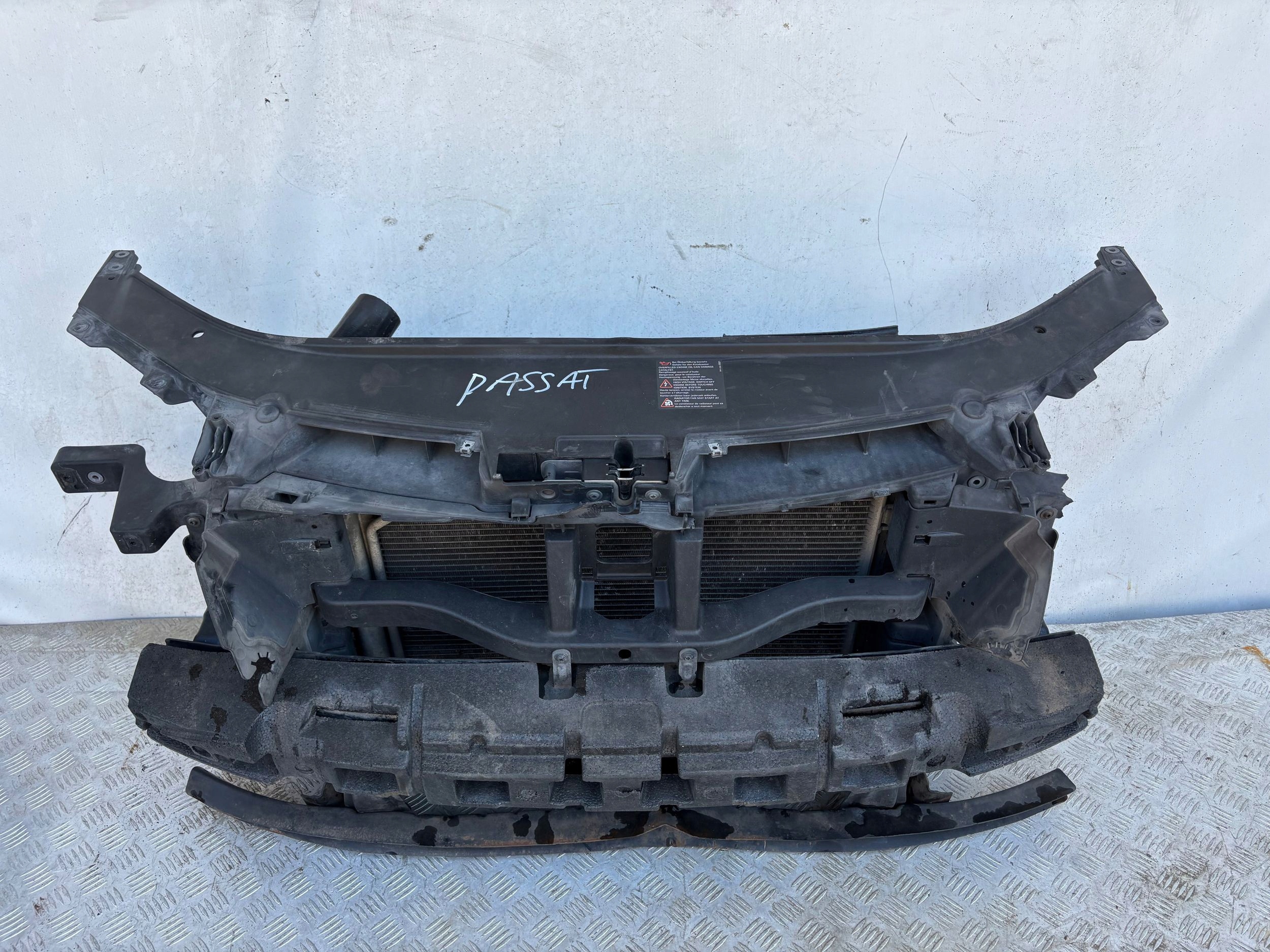 support panel for radiators sider radiator VW PASSAT B6 2.0 TDI