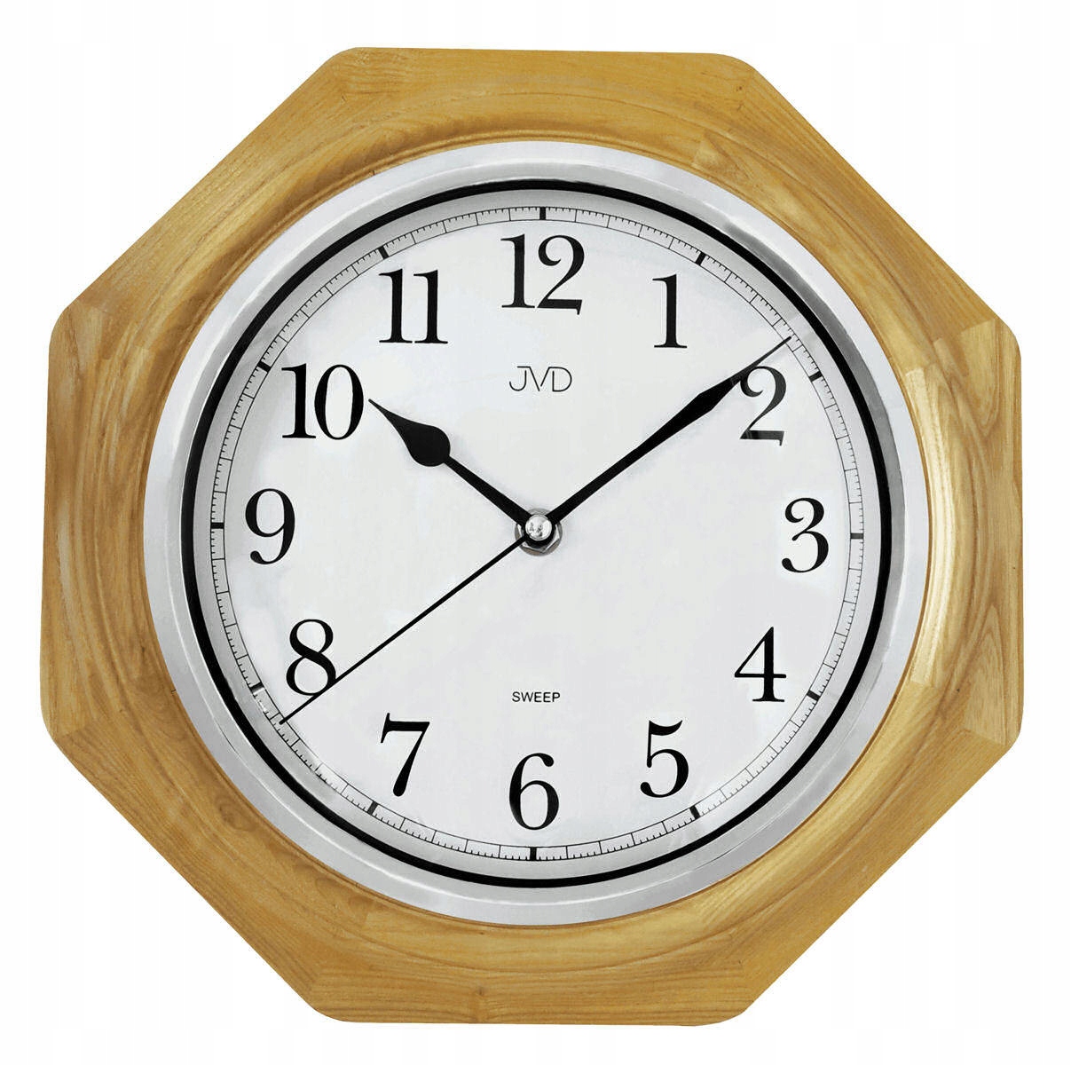 Čitateľný Drevený Tichý Nástenný Hodinový Stroj Jvd NS71.1