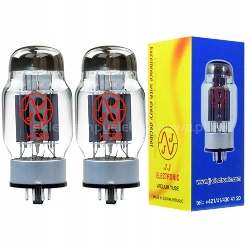 KT88 JJ-Electronic – 2 ks – vybraný pár