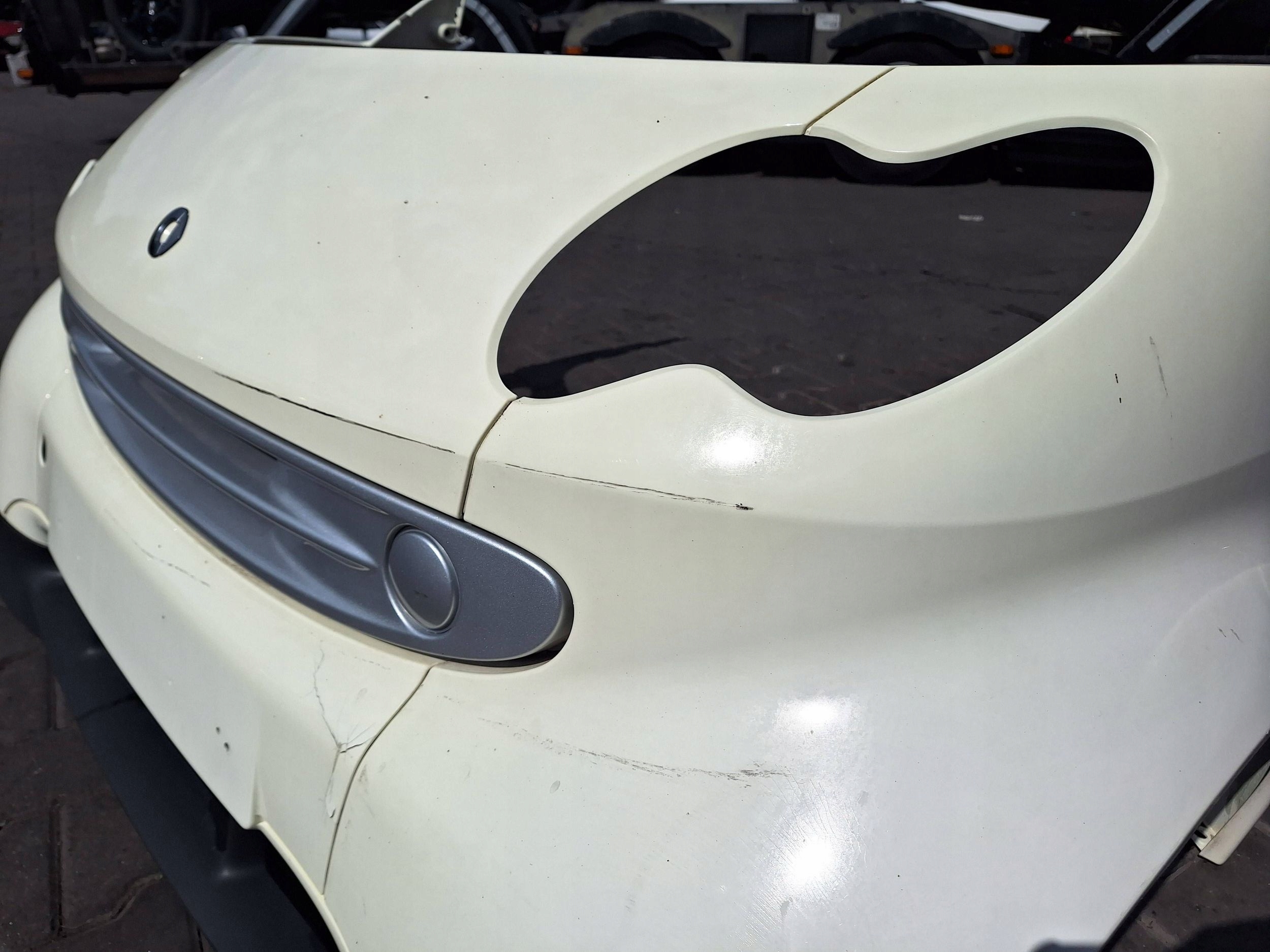 Smart ForTwo and 450 bumper front fender front left right 02-07 EB1 EA2