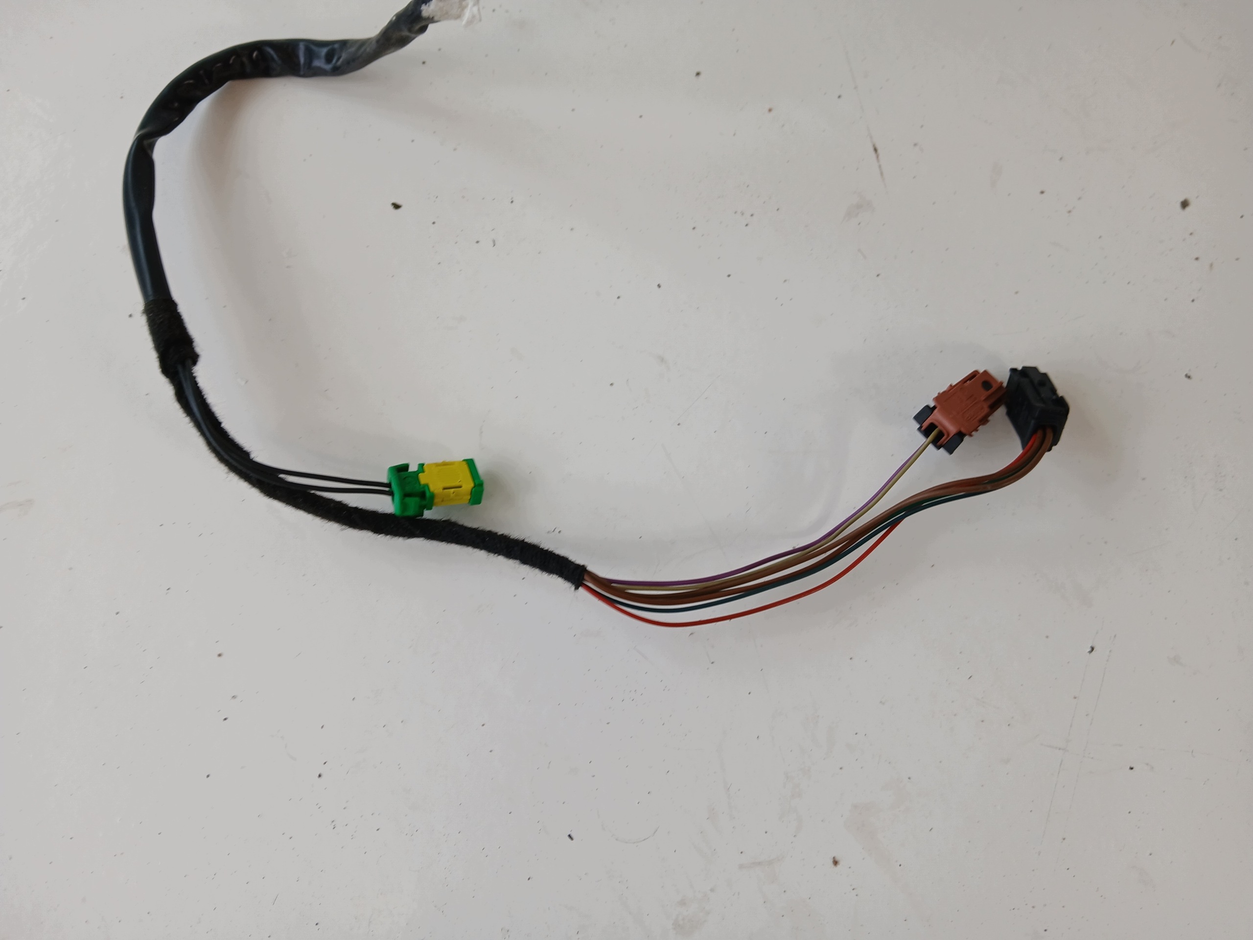 FIAT ULYSSE LIFT mirror left black, 9 PIN