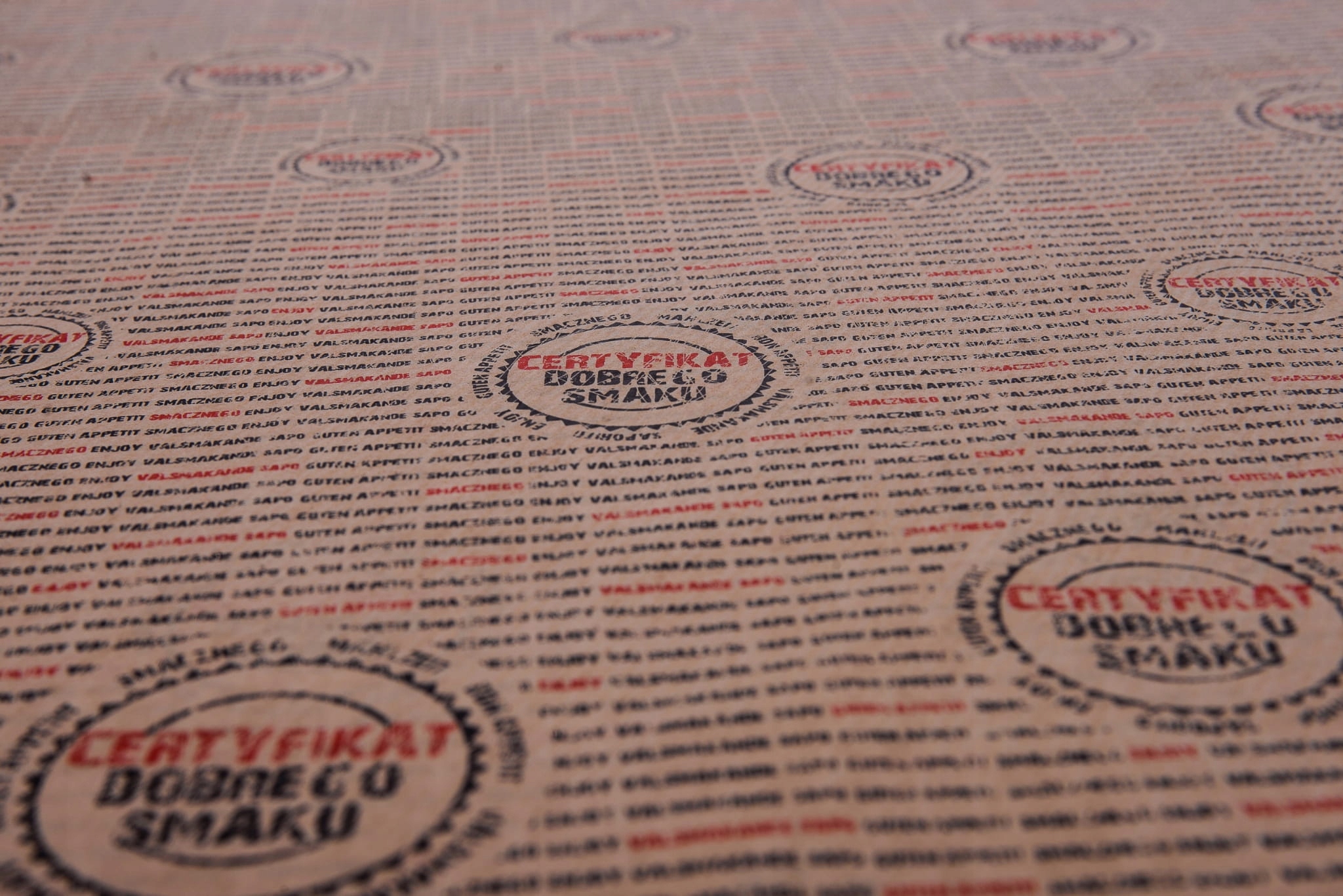 PAPIER DO PAKOWANIA ŻYWNOŚCI 50x70 CM 10 KG Kod producenta pap-cer-19