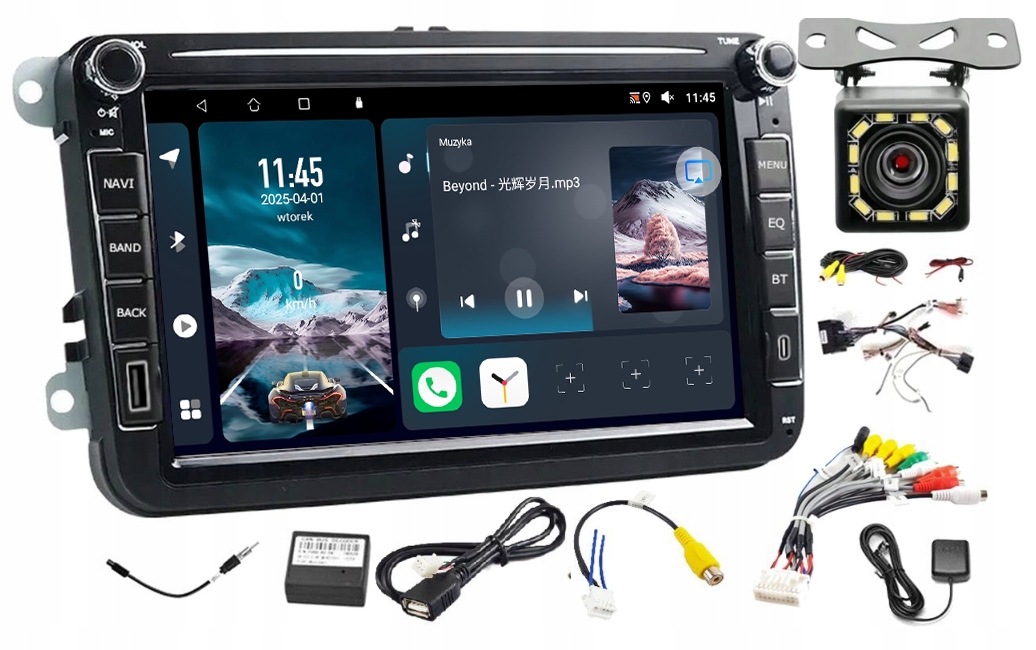 Rádio Navigácia Gps Andorid Skoda Yeti 2007-2013 Wifi Usb 6GB 128GB