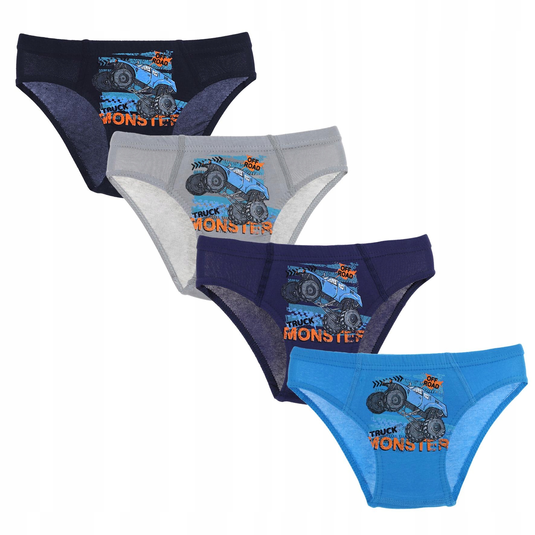 

Zestaw 3x Majtki Slipy Bawełna Moraj 116-122