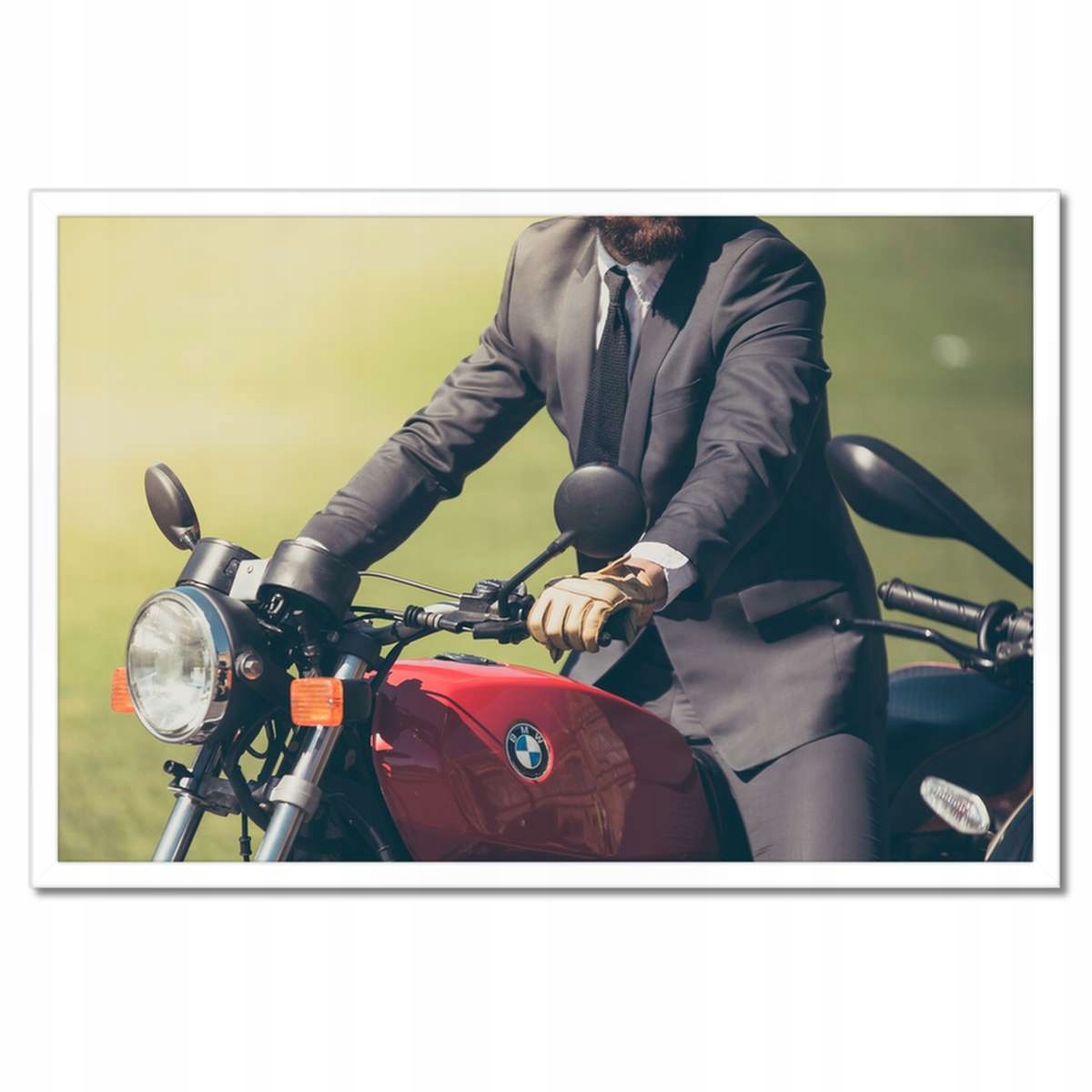 Plakáty v rámu 60x40 Motocykl Bmw Klasika