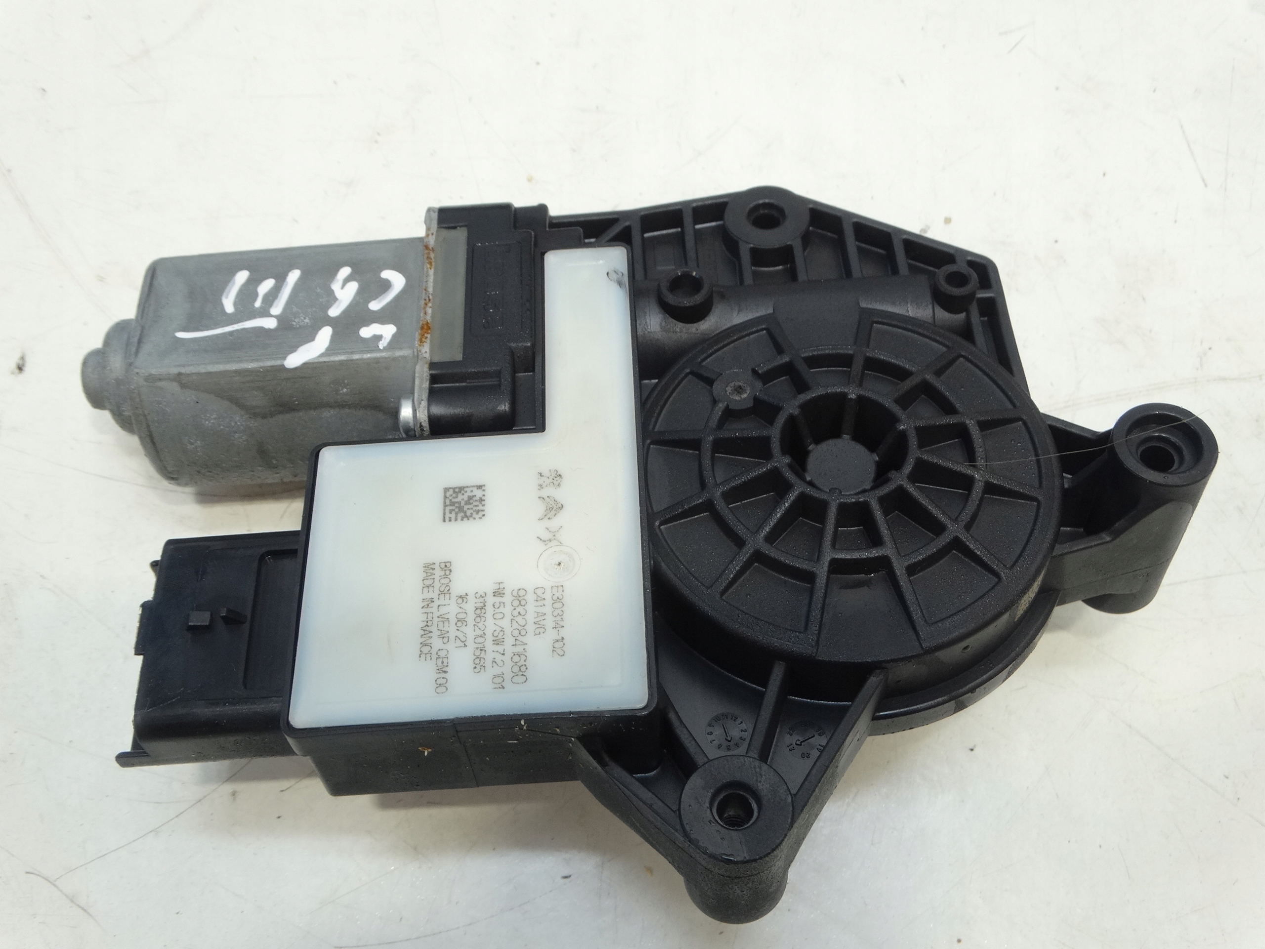 mini motor windows left front CITROEN C4 III 9832841680