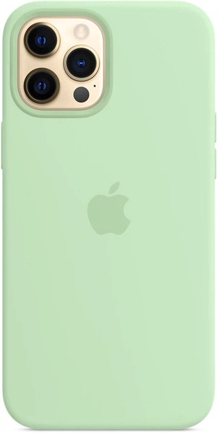 Silikonové pouzdro pro iPhone 12 Pro Max Pistáciová Silicone Case Pistachio