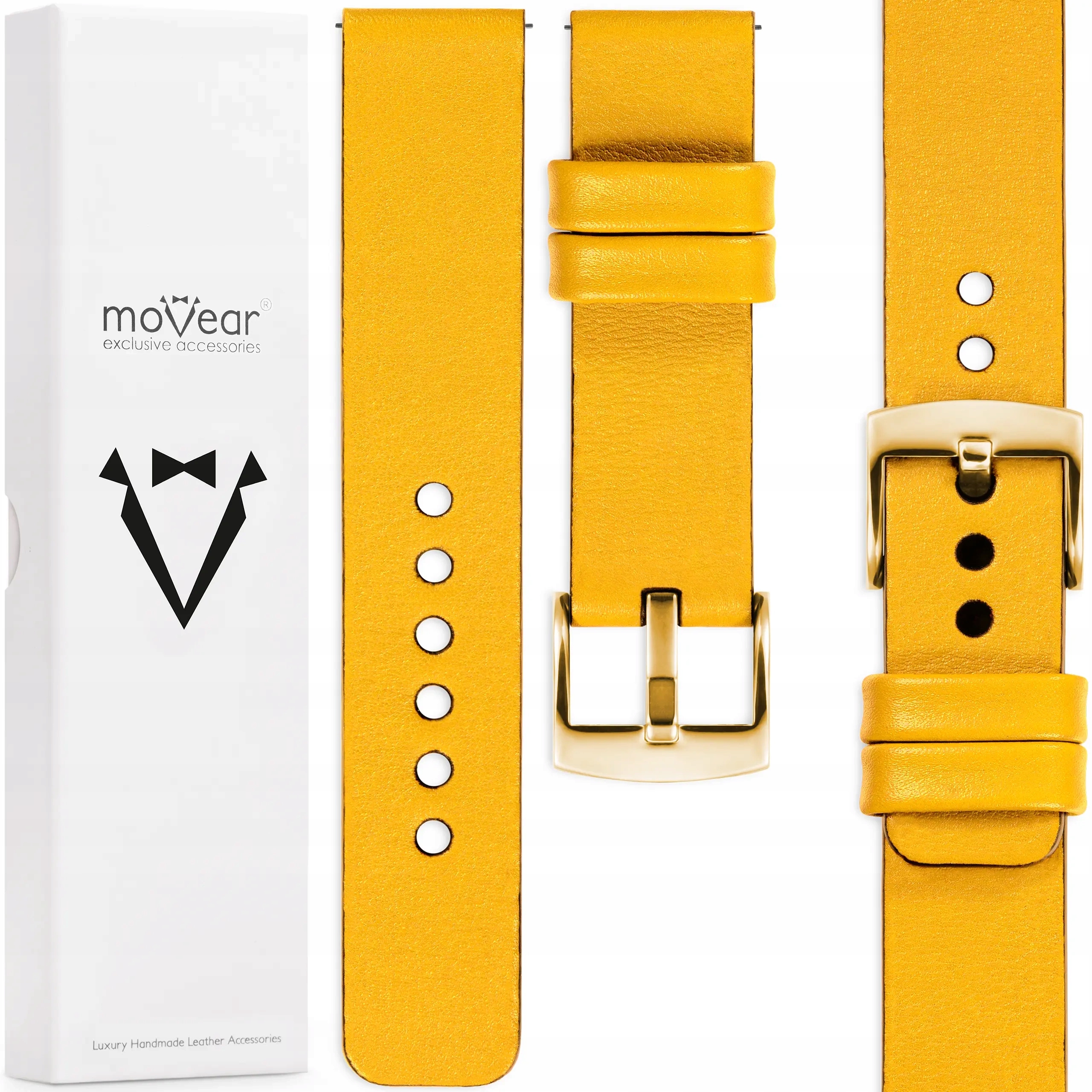 Pásek 20 mm pro Huawei Watch Gt 3 2 Premium Kožený Elegantní