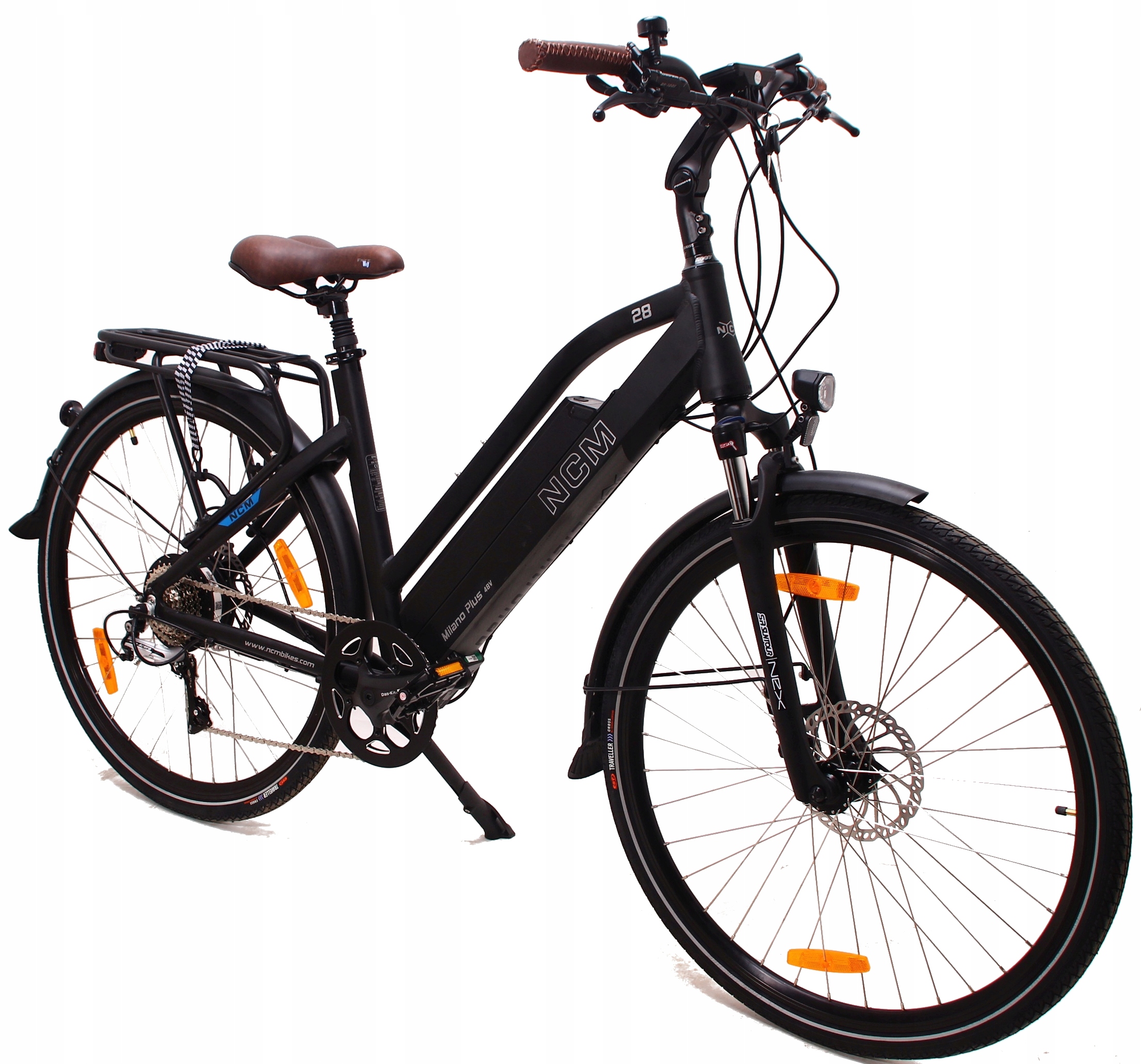 Rower Elektryczny Miejski Ncm Milano 28" 768 Wh