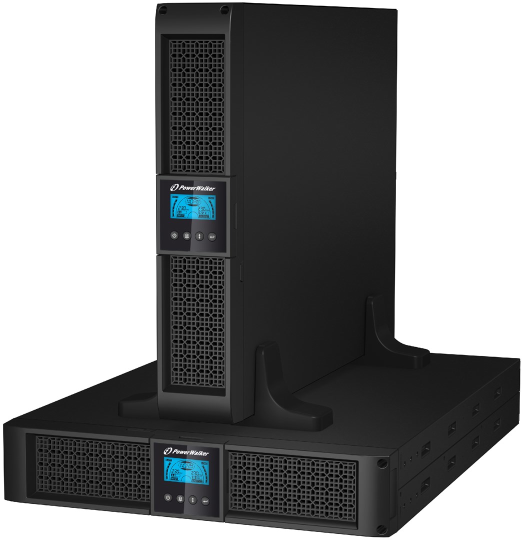 Záložní Zdroj Power Walker Ups Line-int 1000VA 8xIEC, LCD, Rack 19"