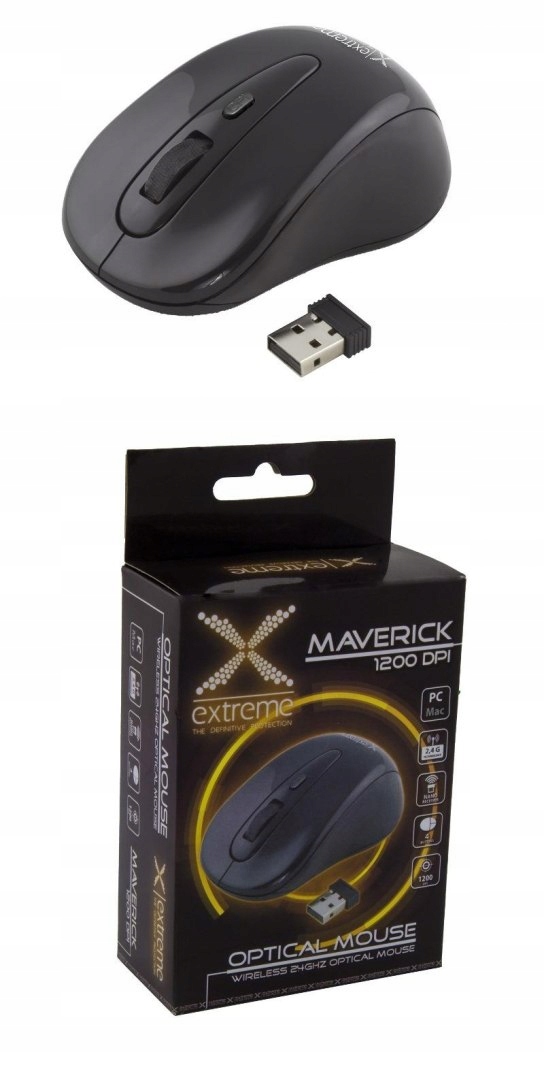 Extreme Mysz bezprzewodowa Extreme 3D Maverick opt