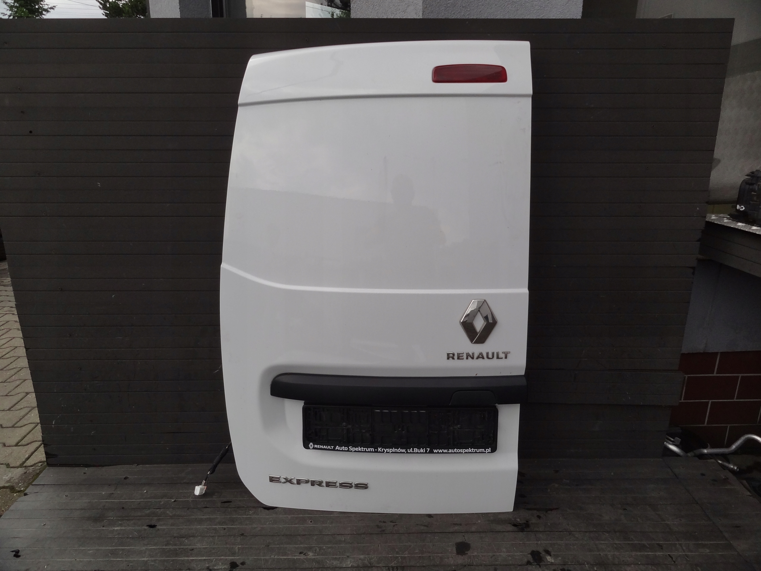 RENAULT EXPRESS II 2023 DRZWI TYLNE LEWE SKRZYDELKOWE KOMPLETNE ORYGINAL