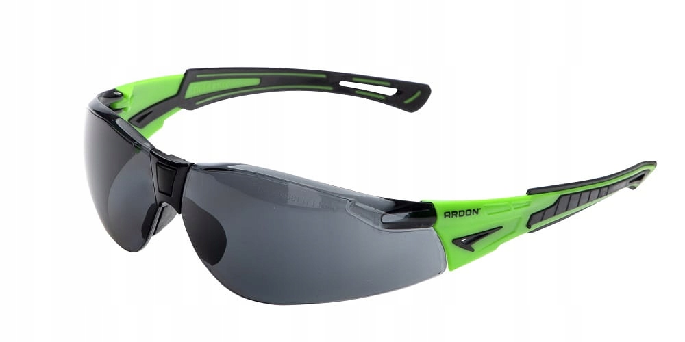 Okulary Ochronne Przyciemniane BHP Robocze Hi-Viz Filtr UV Ardon P2 E4262