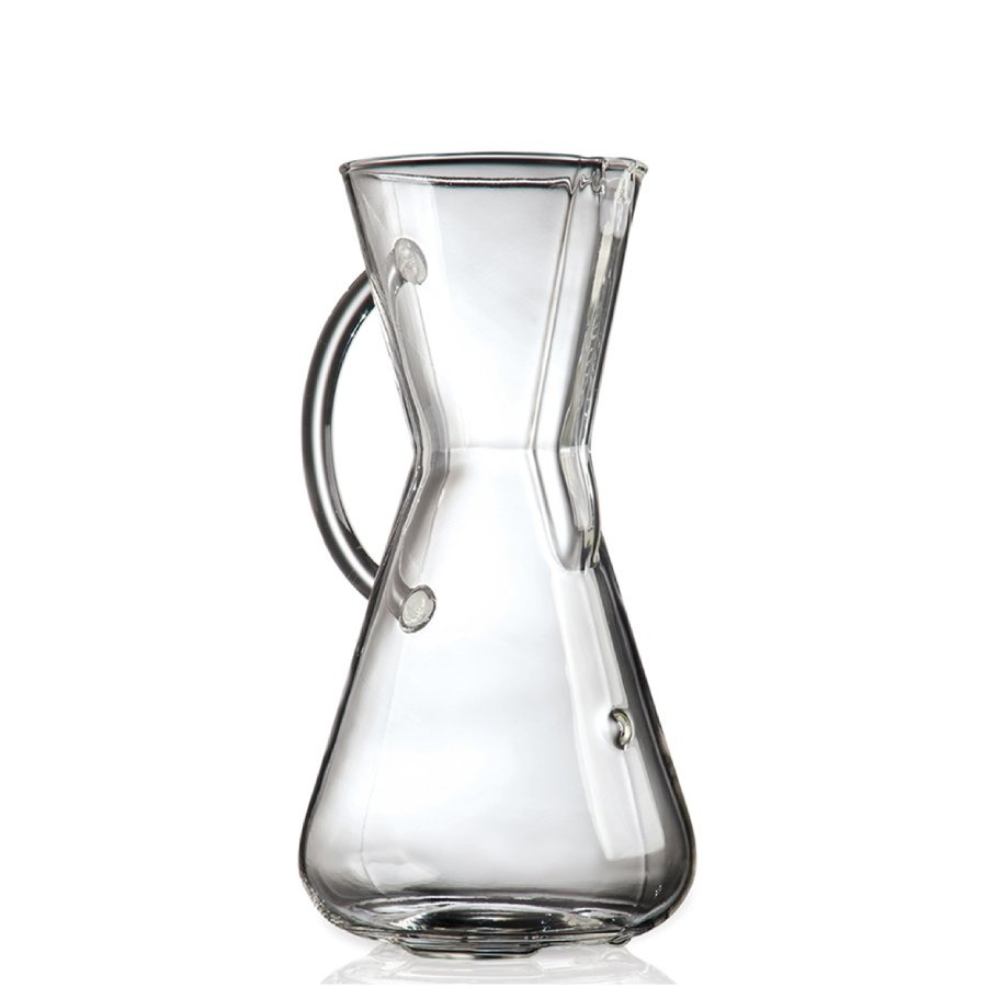 Kávovar Chemex – skleněná rukojeť CM-1GH, 3 šálky