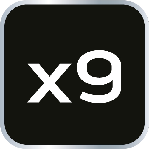 NEO наконечники Torx на крышке 55 мм, набор из 9 шт.0