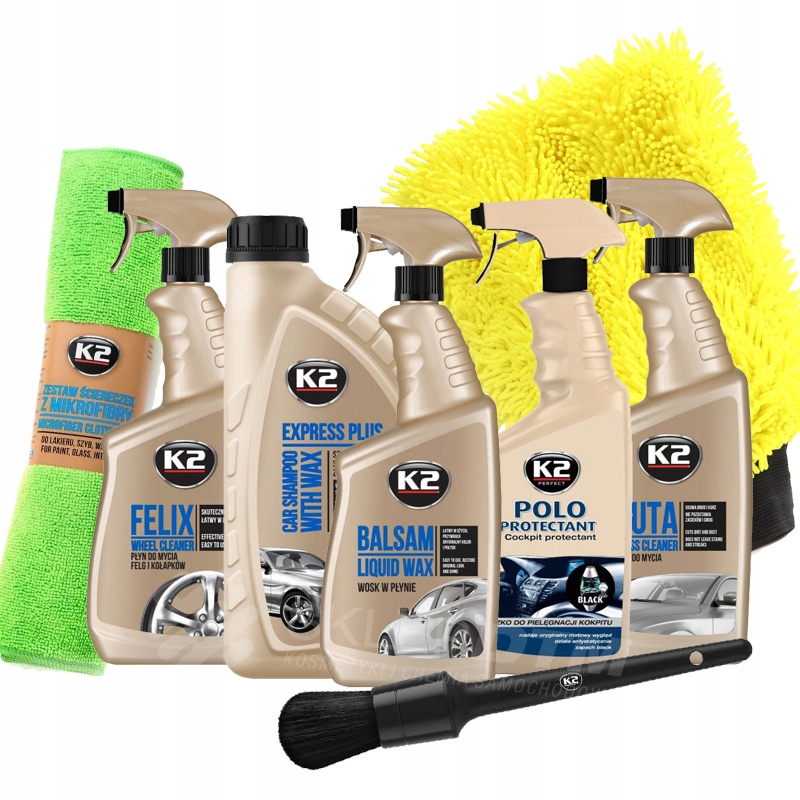 K2 sada detailingové kosmetiky 3,9L+BONUS