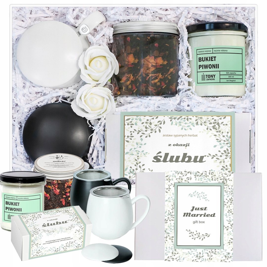 Hotová Darčeková Sada Na Svadbu Pre Mladomanželskú Dvojicu, Gift Box