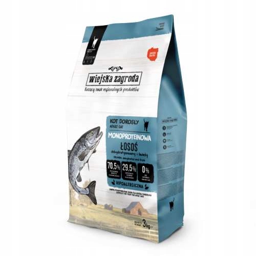 Levně Wz Monoproteinové Krmivo pro pro kočky lososem 3 kg