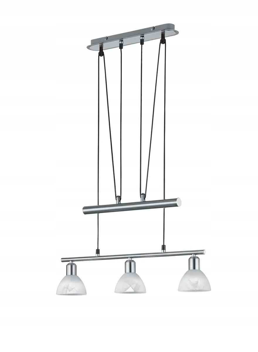 Závěsná lampa Levisto stříbrná Trio