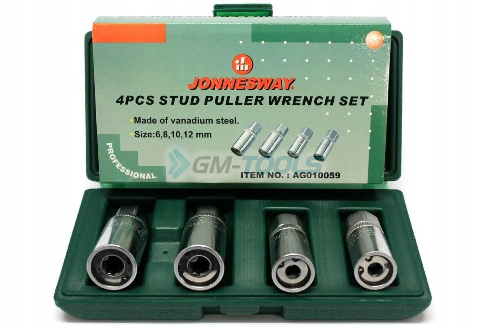 NASADKI KLUCZE DO URWANYCH ŚRUB I SZPILEK ZESTAW Jonnesway