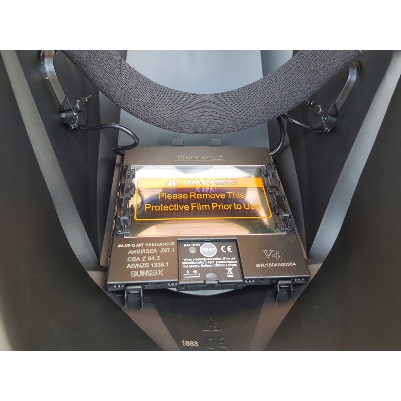 Przyłbica samościemniająca Sherman V4 MIG TIG MMA Kod producenta PSP09